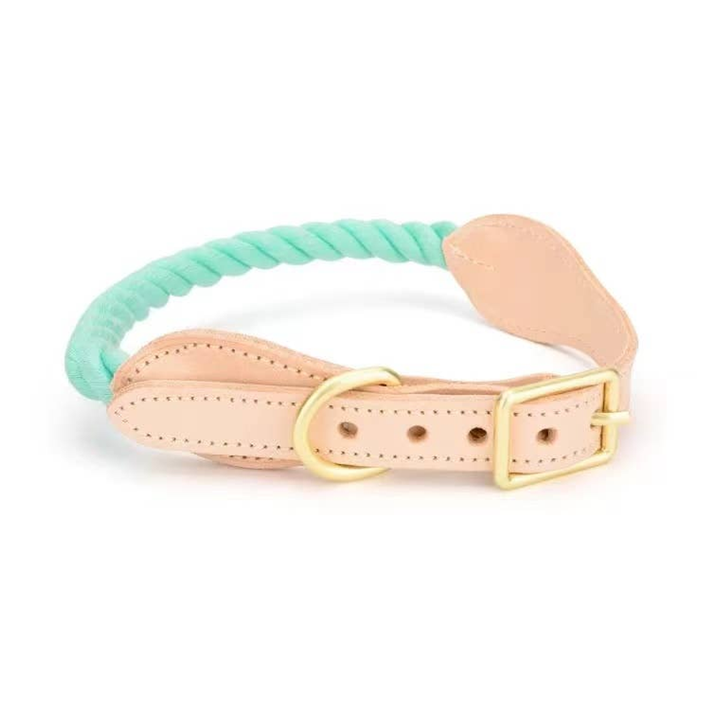 Luxe Royal Leather Rope Collar - Size: | Pack Of: 1