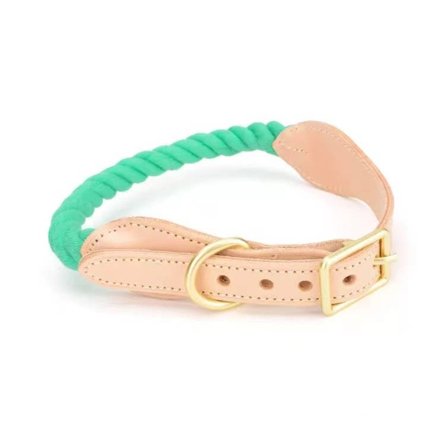 Luxe Royal Leather Rope Collar - Size: | Pack Of: 1