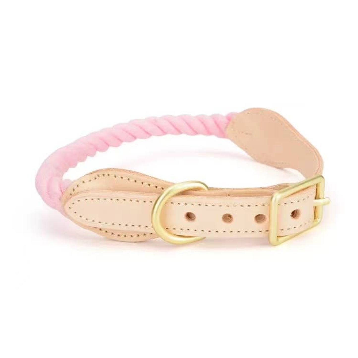 Luxe Royal Leather Rope Collar - Size: | Pack Of: 1