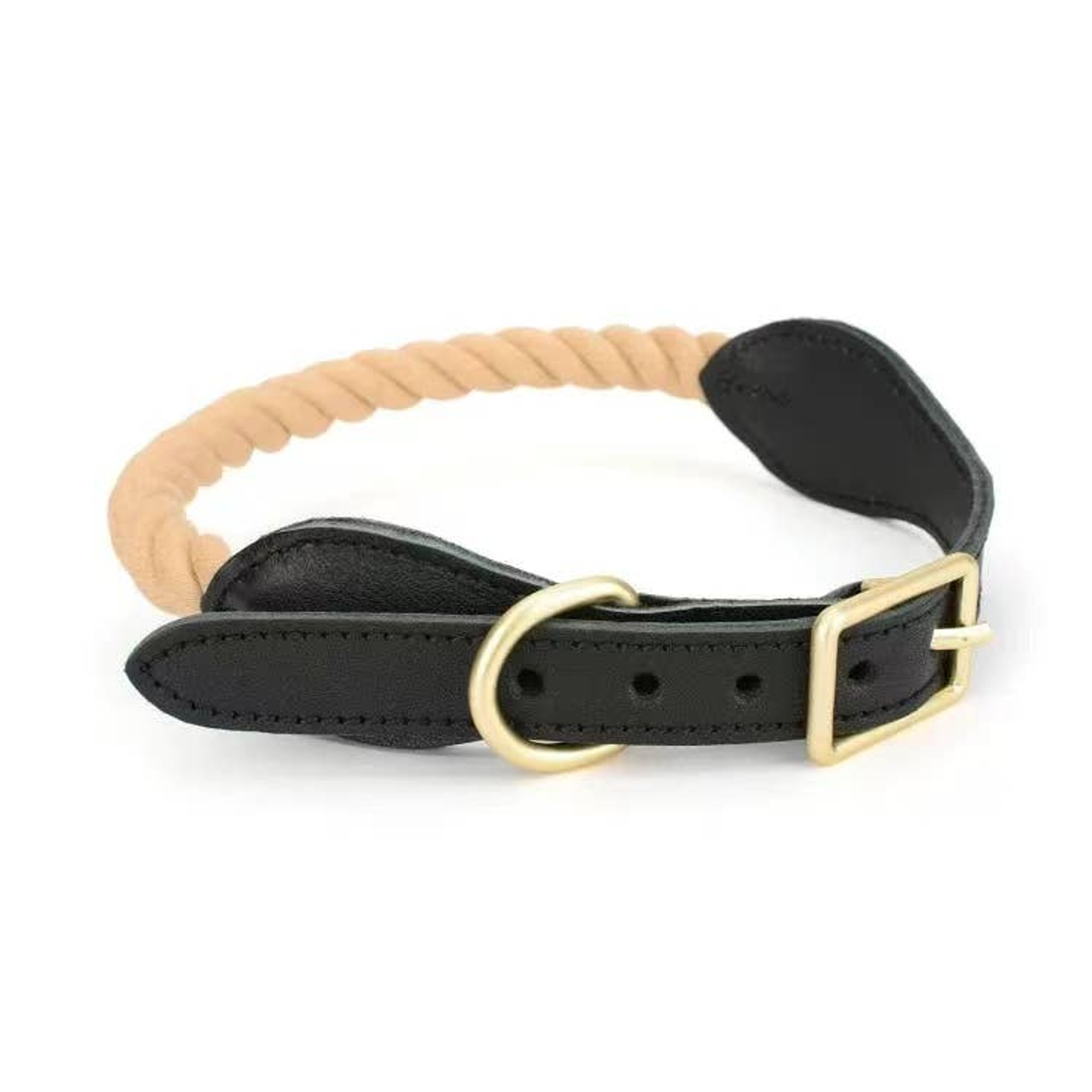 Luxe Royal Leather Rope Collar - Size: | Pack Of: 1