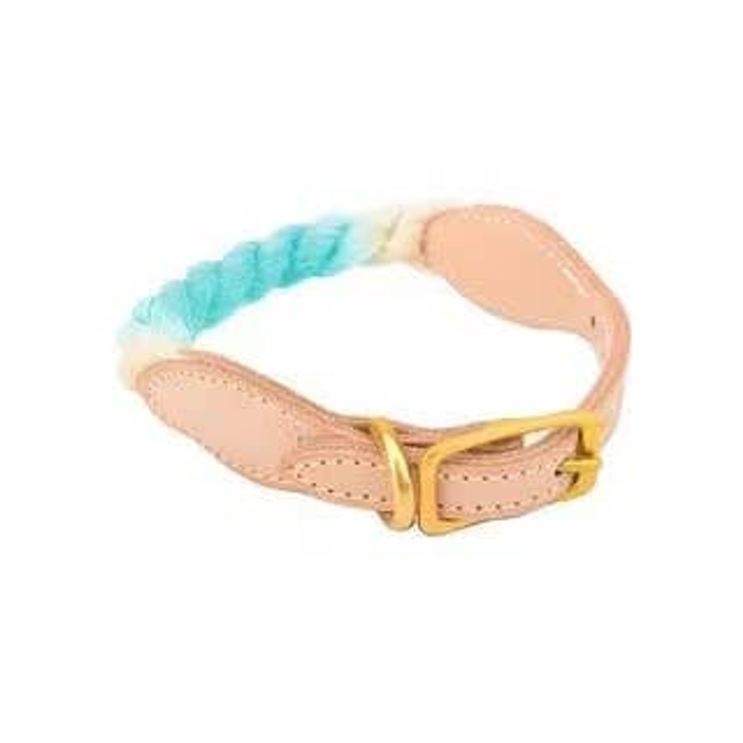 Luxe Royal Leather Rope Collar - Size: | Pack Of: 1