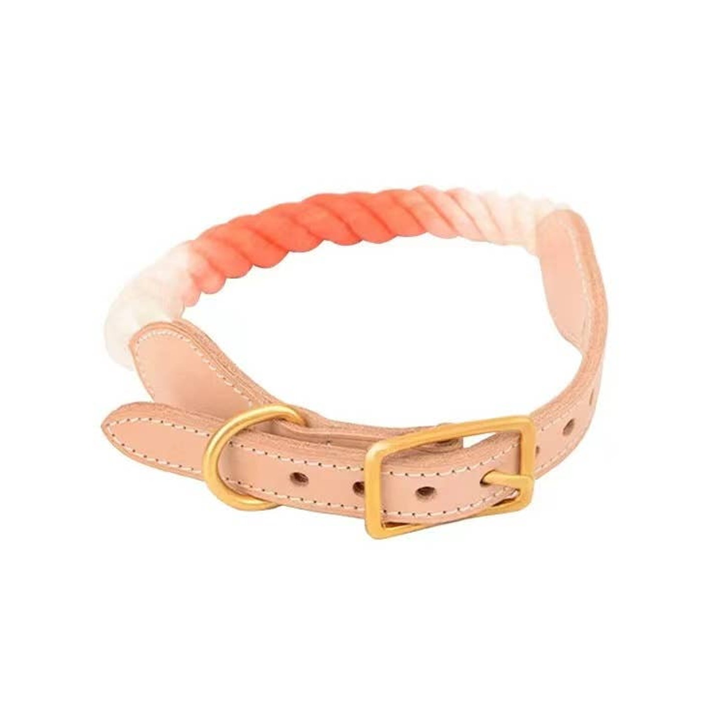 Luxe Royal Leather Rope Collar - Size: | Pack Of: 1