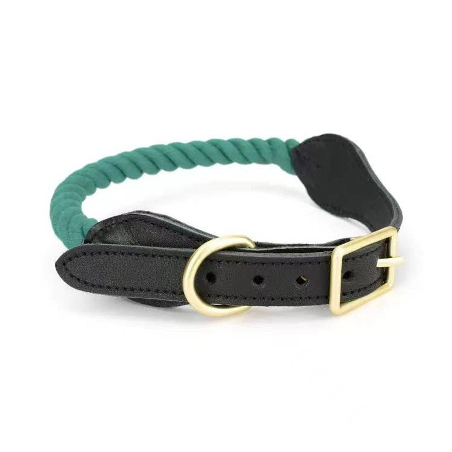 Luxe Royal Leather Rope Collar - Size: | Pack Of: 1
