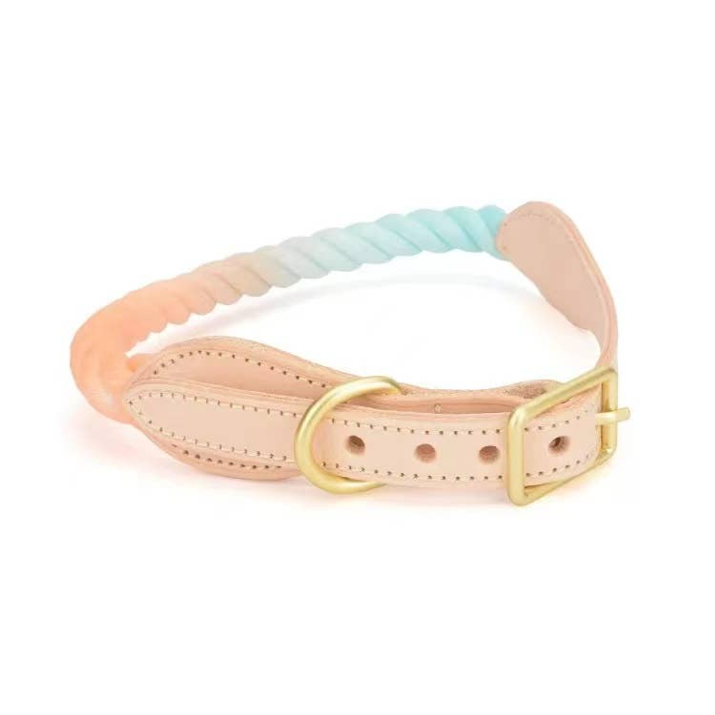 Luxe Royal Leather Rope Collar - Size: | Pack Of: 1
