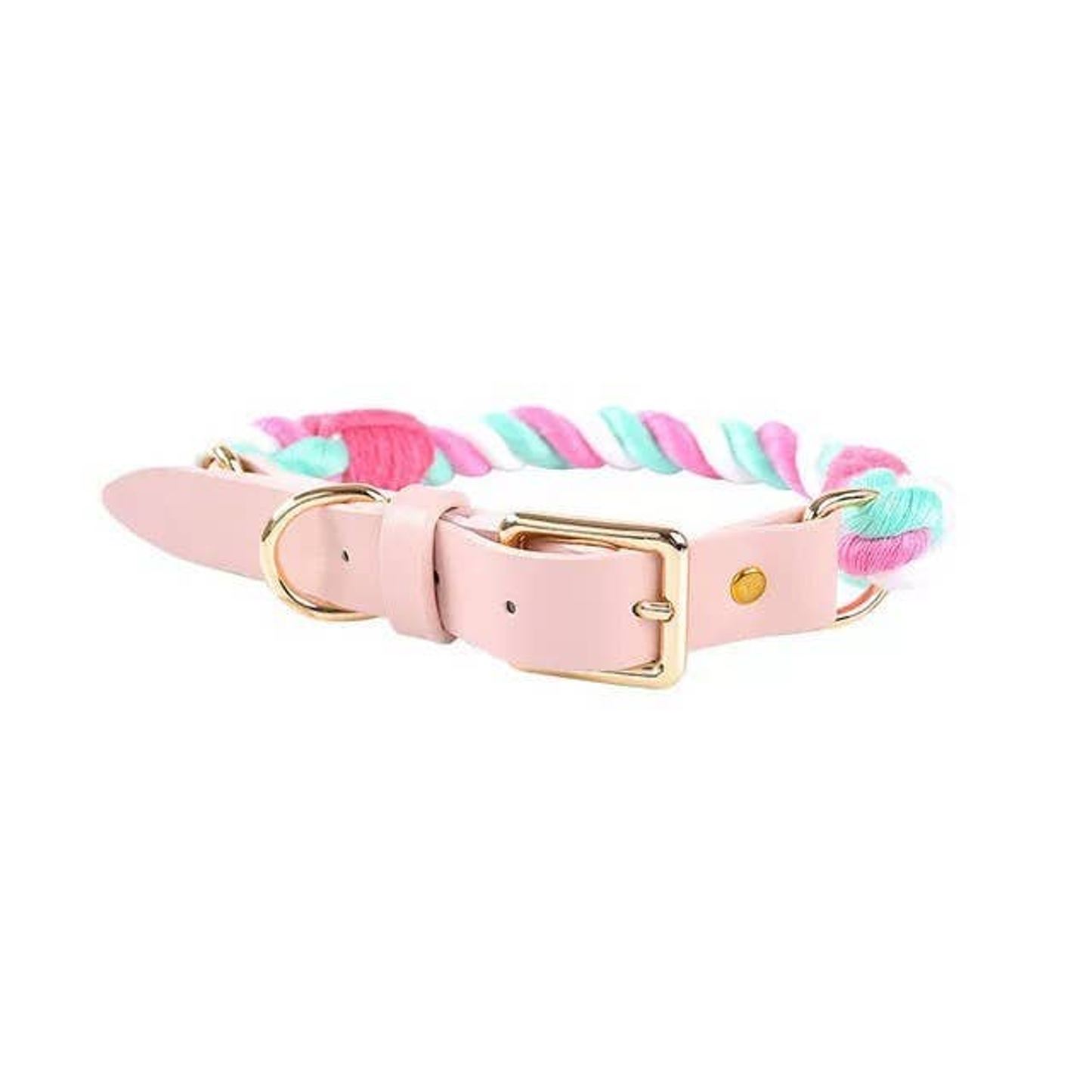 Luxe Royal Leather Rope Collar - Size: | Pack Of: 1