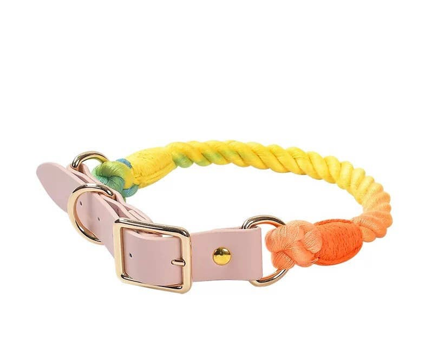 Luxe Royal Leather Rope Collar - Size: | Pack Of: 1
