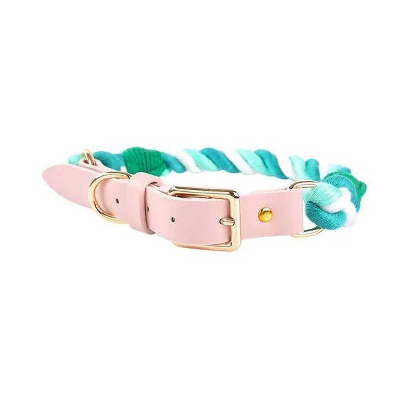 Luxe Royal Leather Rope Collar - Size: | Pack Of: 1