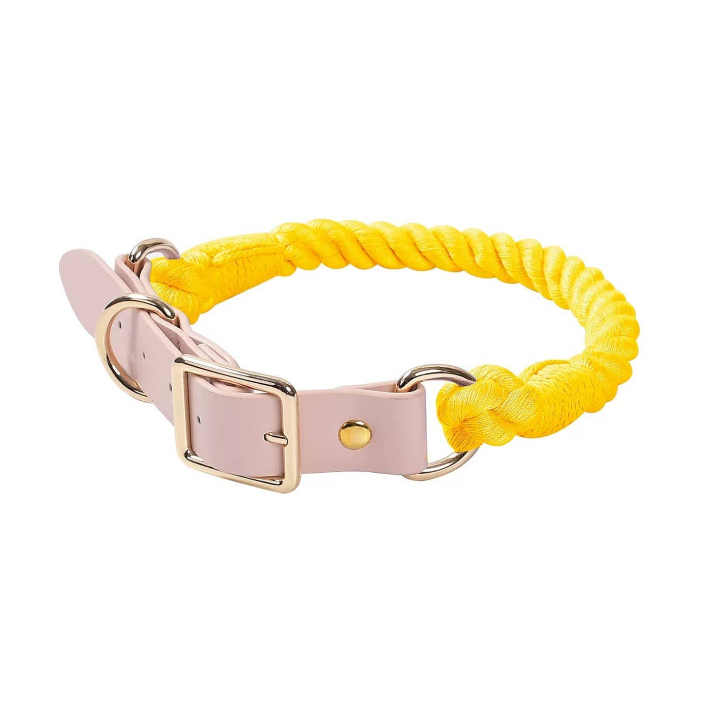 Luxe Royal Leather Rope Collar - Size: | Pack Of: 1
