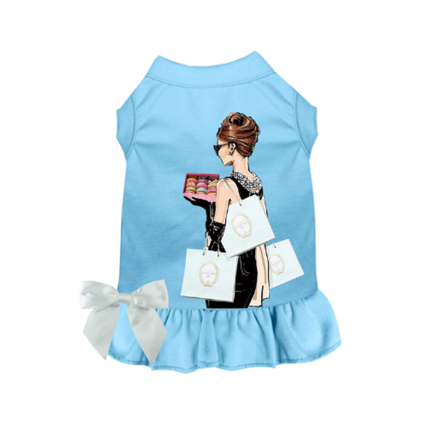 Sniffany & Macaroons, Please- Dog Dress