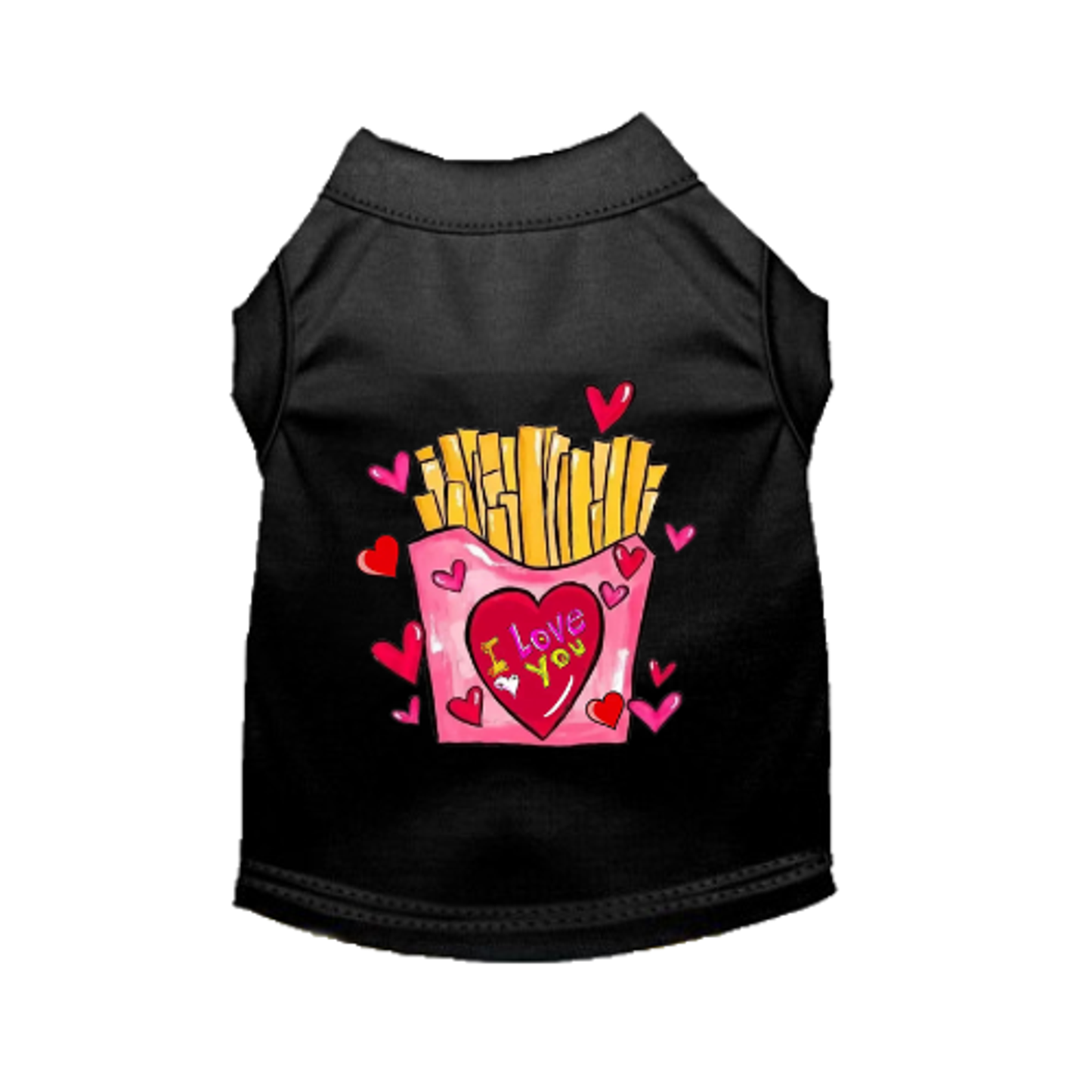 French Fries are My Valentine Dog - Pack Of: 1