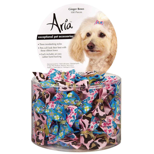 AR Ginger Bow Canister 100Pc