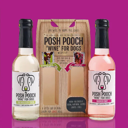 Posh Pooch Dog Wine Duo Pack