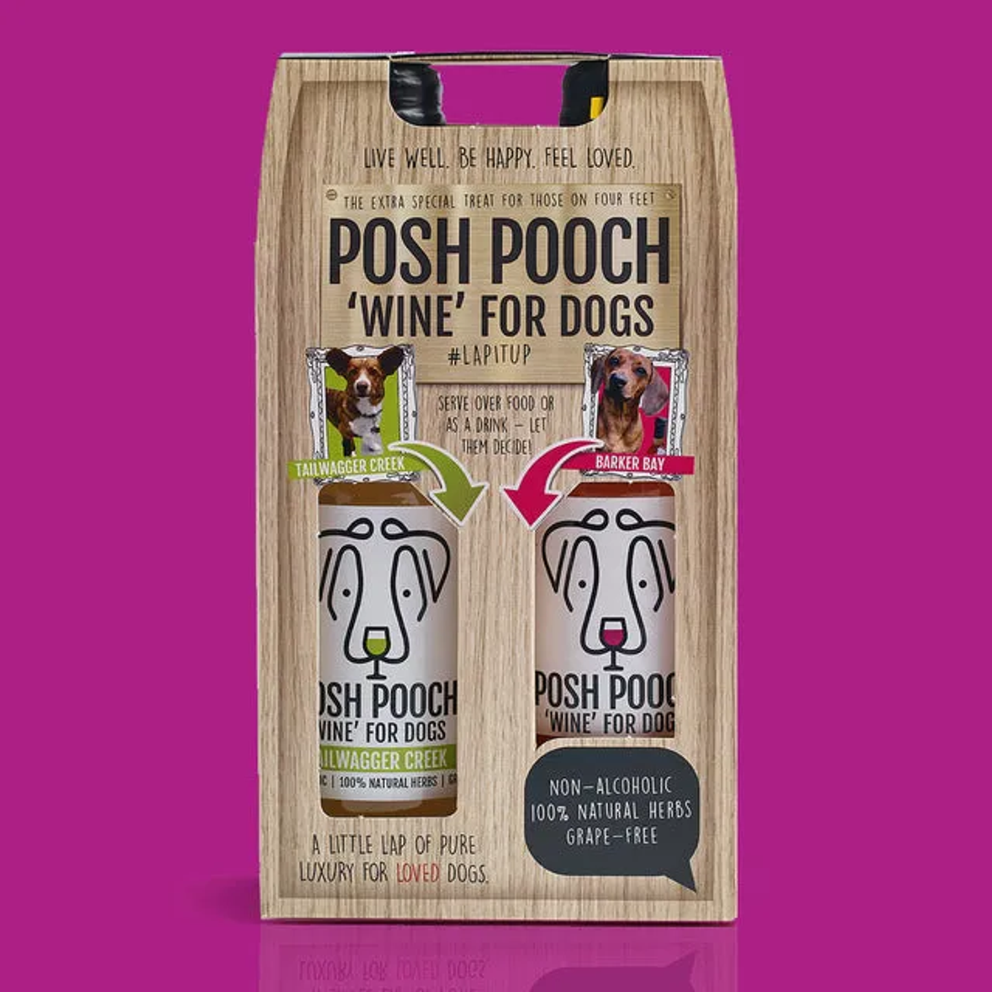 Posh Pooch Dog Wine Duo Pack