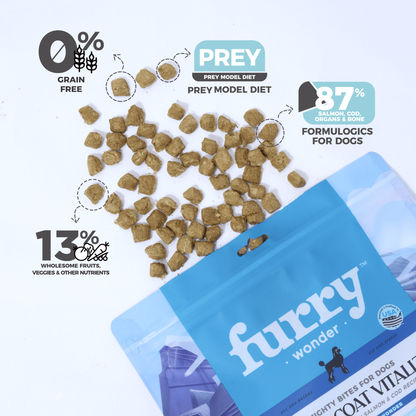 Skin&Coat Vitalize Freeze-Dried Raw Salmon&Cod Recipe for Dogs