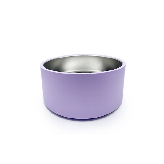 Lilac Dog Bowl